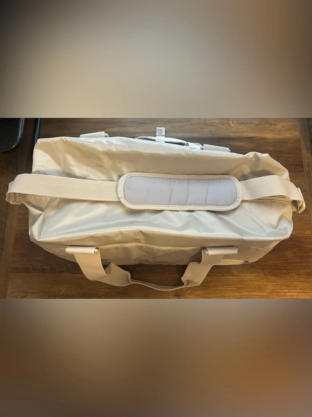adidas Light Beige Men’s Duffel Bag- Brand New, Never Used